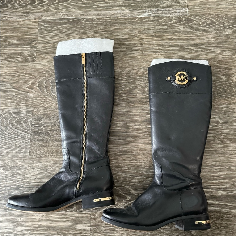 Michael Kors Leather Boots